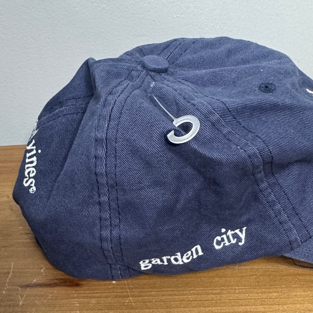 Vineyard Vines Navy Blue Cap with White Embroidery - Picture 3 of 5